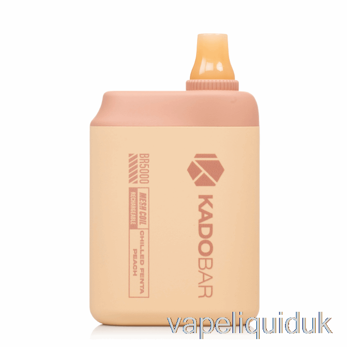 Kado Bar BR5000 Disposable Chilled Fenta Peach Vape Juice